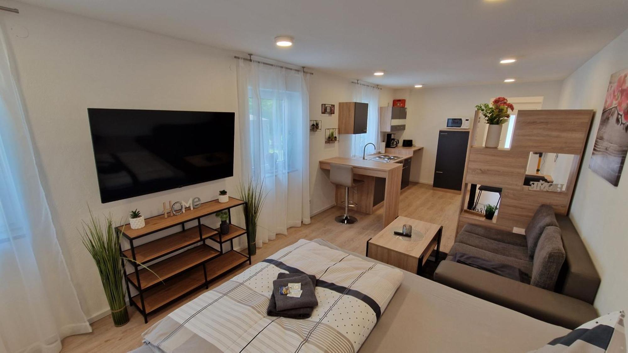 Appartment-Ferienwohnung Mit Kueche, Bad, Kostenlos Wlan, Modern Eingerichtet Roding Rum bild